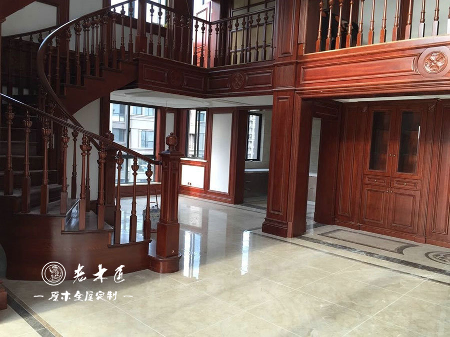 江蘇南通中港城復(fù)式樓簡歐風(fēng)格案例